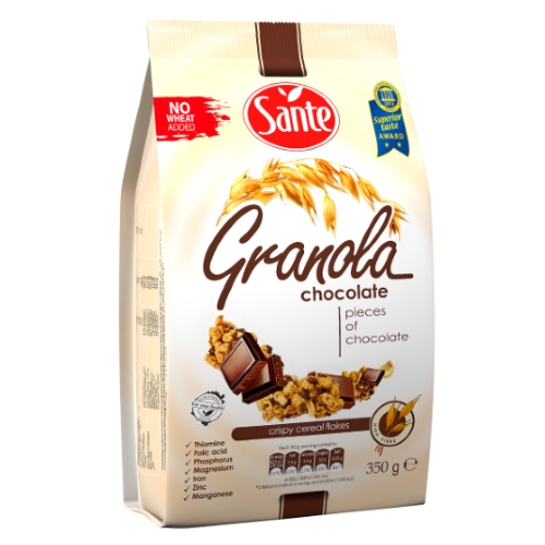 Granola czekoladowa 350g Sante