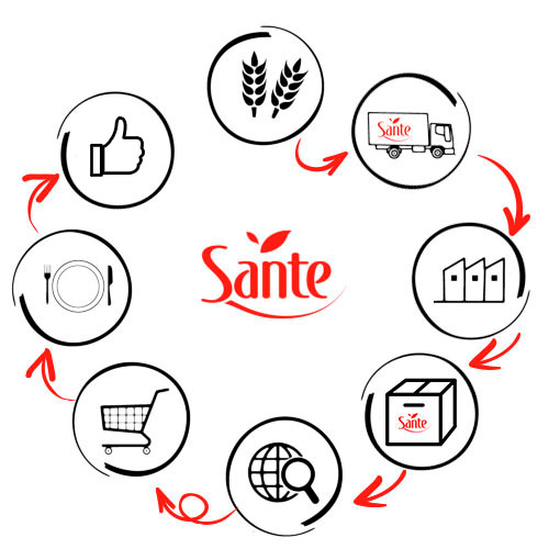 Proces produkcji Sante