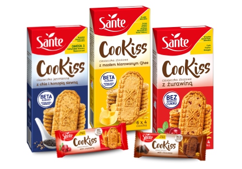 Ciasteczka zbożowe Cookiss Sante